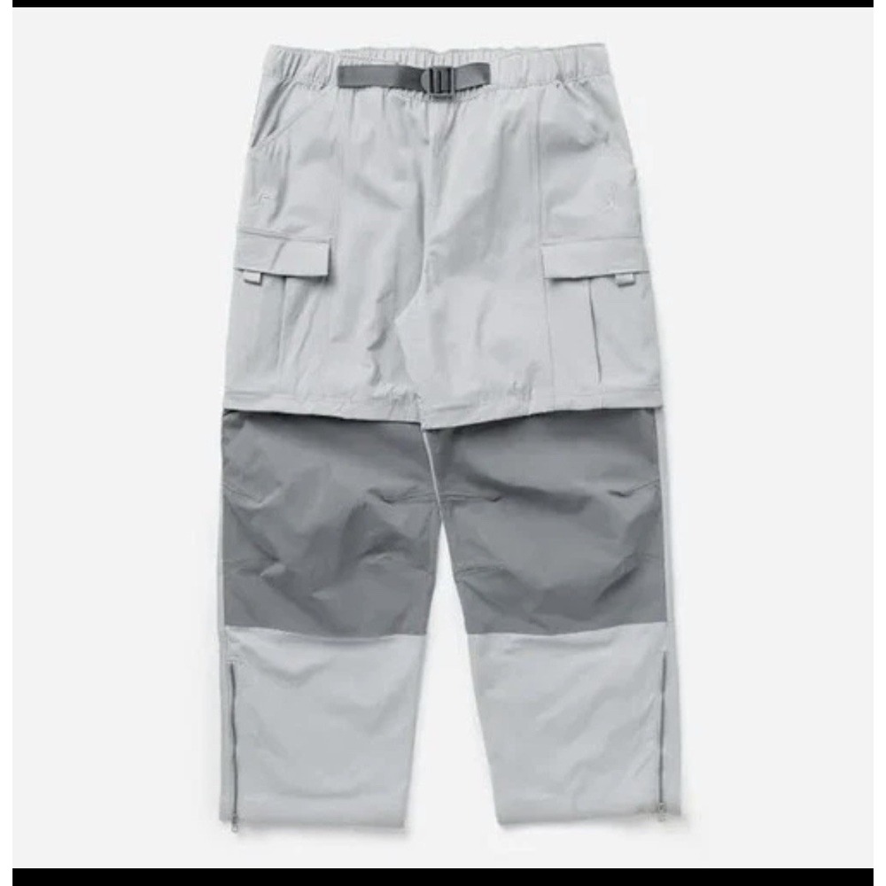 NEW NIKE JORDAN X SoleFly Cargo Pants  Gray Men L DV7517-077